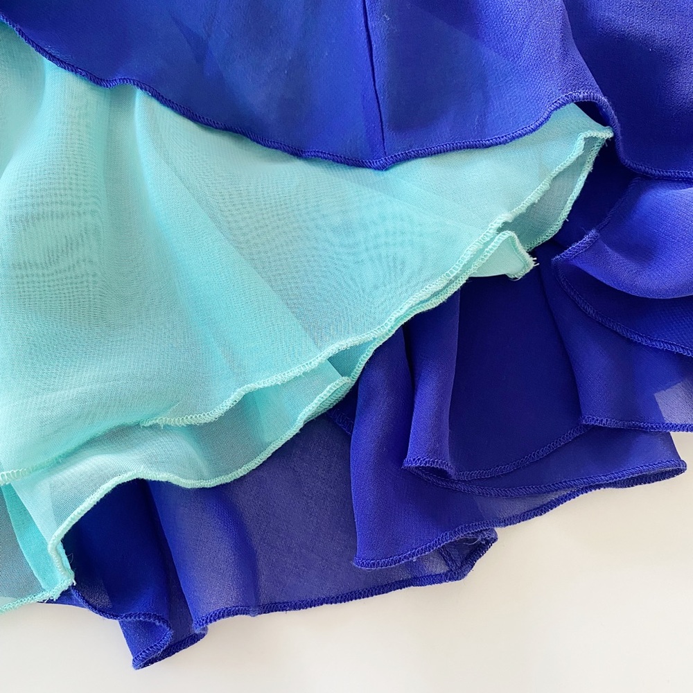 Vintage Blue Mini Dress - Picture 5 of 8